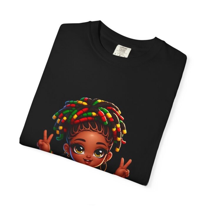 Junetinth Vibrant Rasta Peace Sign Unisex T-Shirt - Celebrate Culture - Image 8