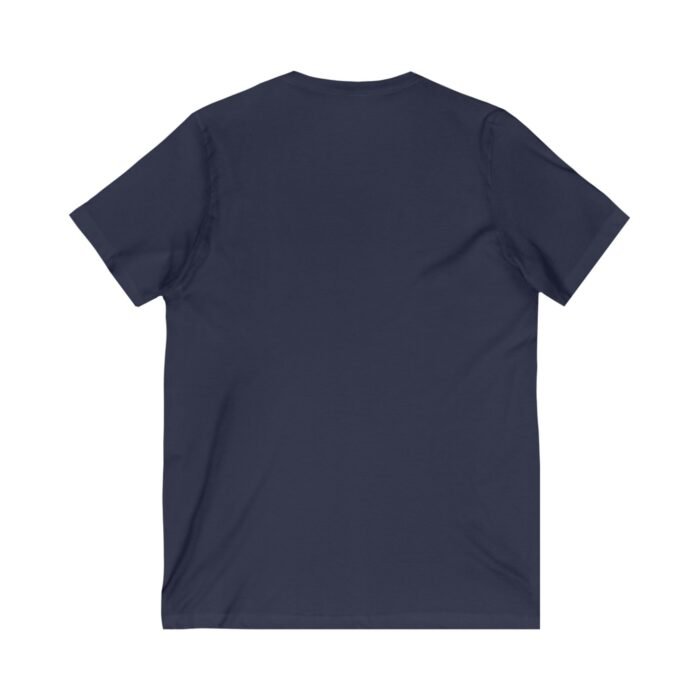 Cat Mama V-Neck Tee - Unisex Jersey Shirt for Cat Lovers - Image 4