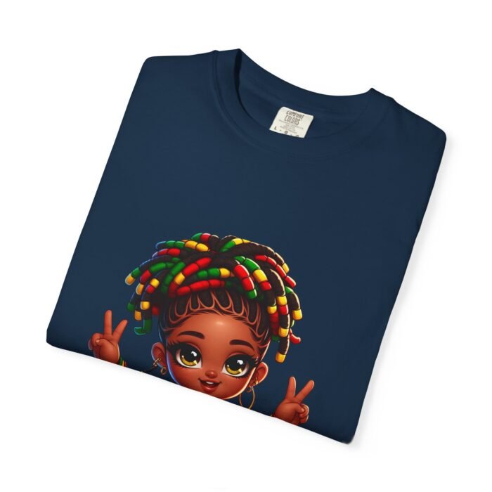Junetinth Vibrant Rasta Peace Sign Unisex T-Shirt - Celebrate Culture - Image 5